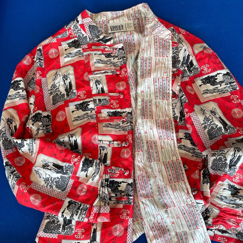Chico’s design silk shirts